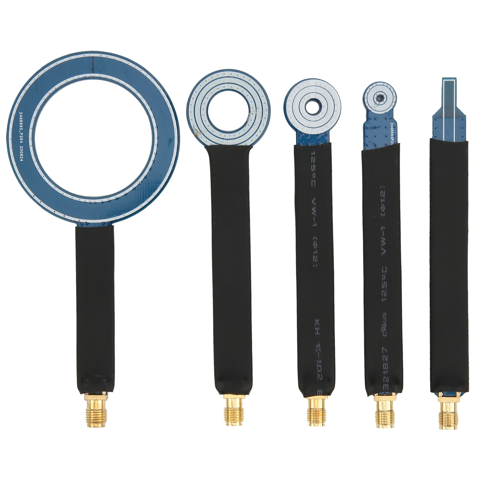 5Pcs Near‑Field Magnetic Field Probes Set SMA Conduction Radiation Test Antennas
