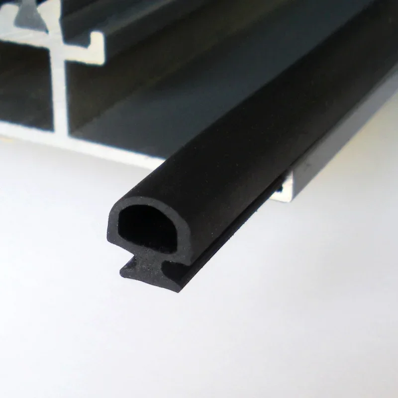 Bottom Width 5/6/7mm EPDM Sealing Strips Bridge Aluminum Door/window Sealed Plastic Strips Energy Saving Windows and Doors