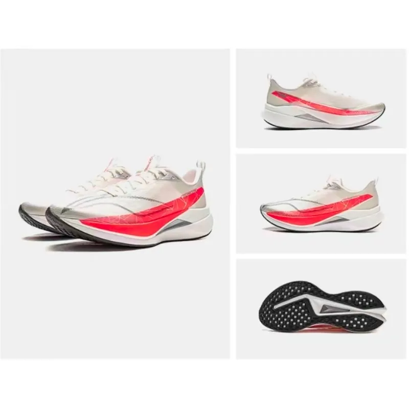 LI-NING RED HARE 9 PRO In-stock Original Women's Running Shoes ARPW001-1-2 Reflective Lightweight Racing Training Running shoes
