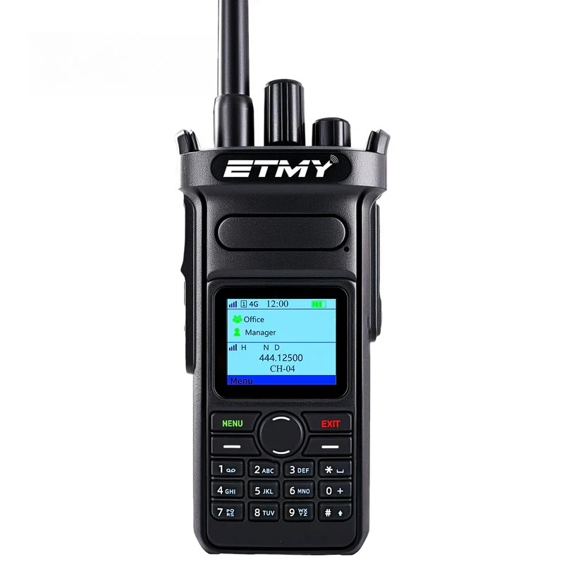 Signal Band DMR + POC VHF UHF Sim Card Radio Etmy Brand ET-C58D 5W Mini Repeater DMR Analog Walkie Talkie