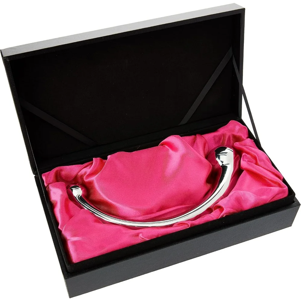 عصا معدنية G-Spot للبالغين، 7.5 بوصة، فولاذ مصقول