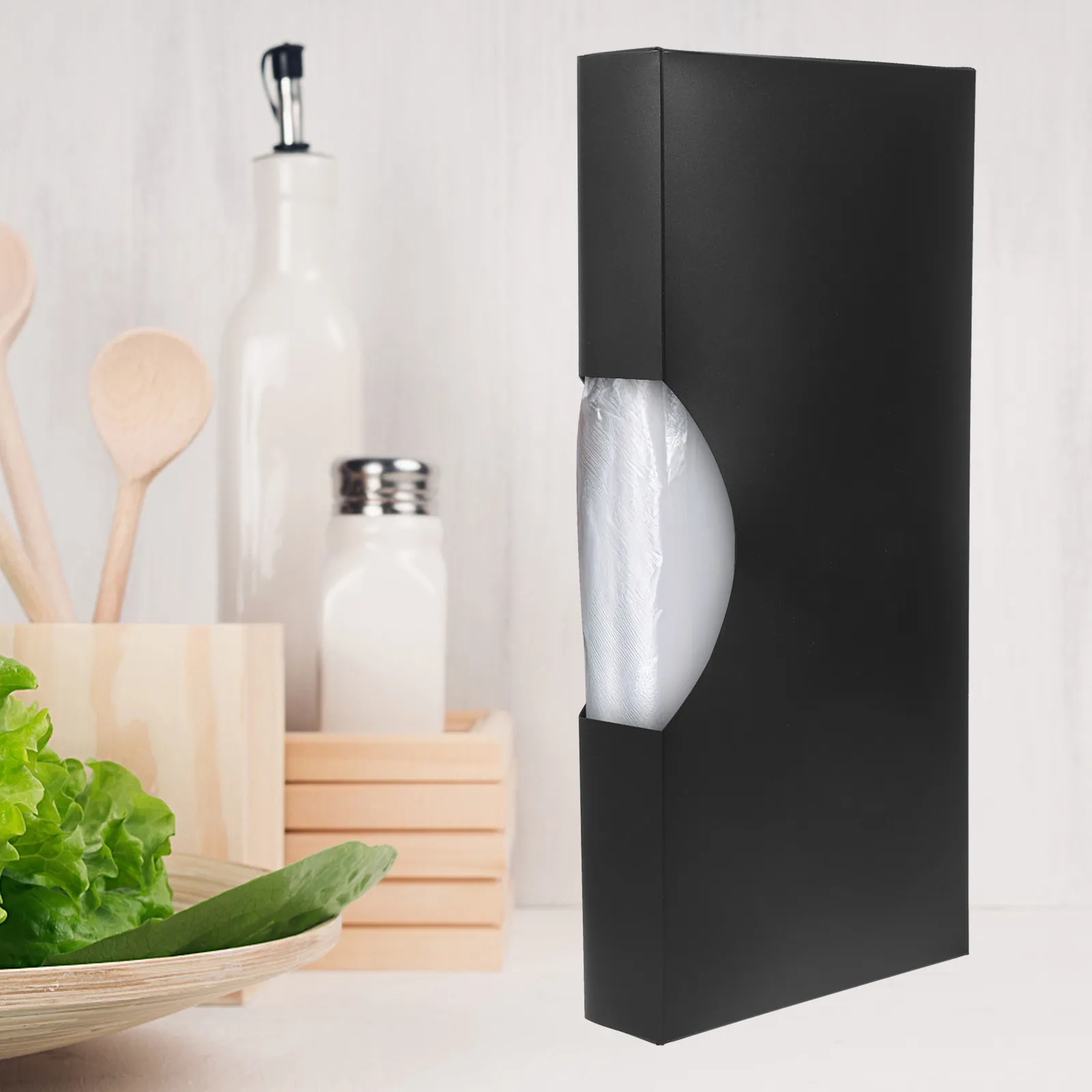 

Plastic Storage Bag Dispenser Holder for Kitchen Bathroom Laundry Bedroom Trash Bags Grocery Bags Gloves Reusable Bag Organizer