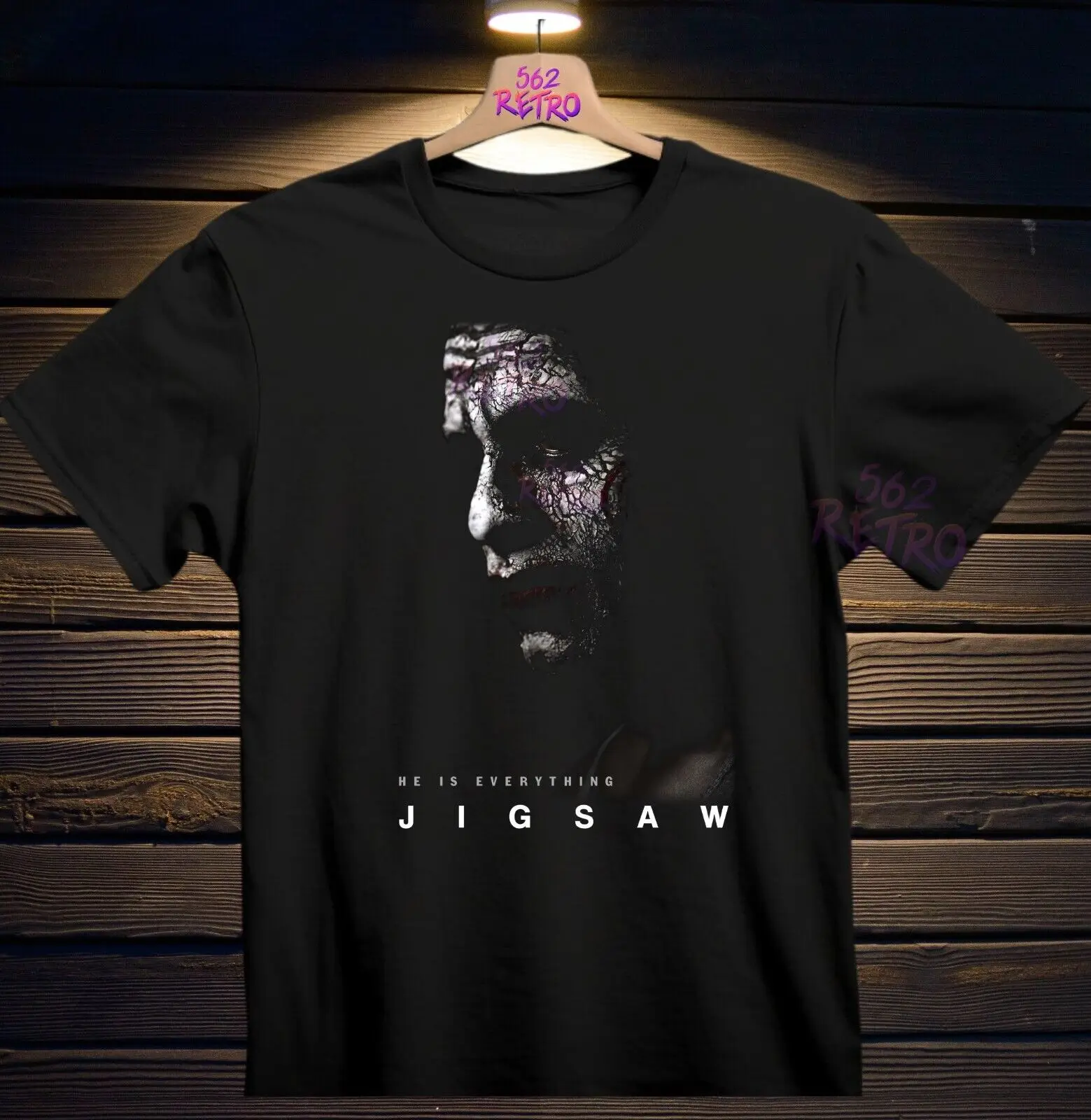 

JIGSAW He Is Everything Horror Movie T-Shirt Black S-3XL SAW