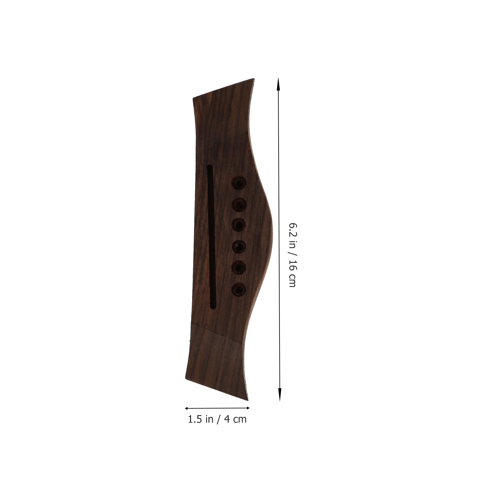 

Guitar Repair Parts Bridges Accessory Set Saddle Nut Component Restringing Brown Folk Replacement