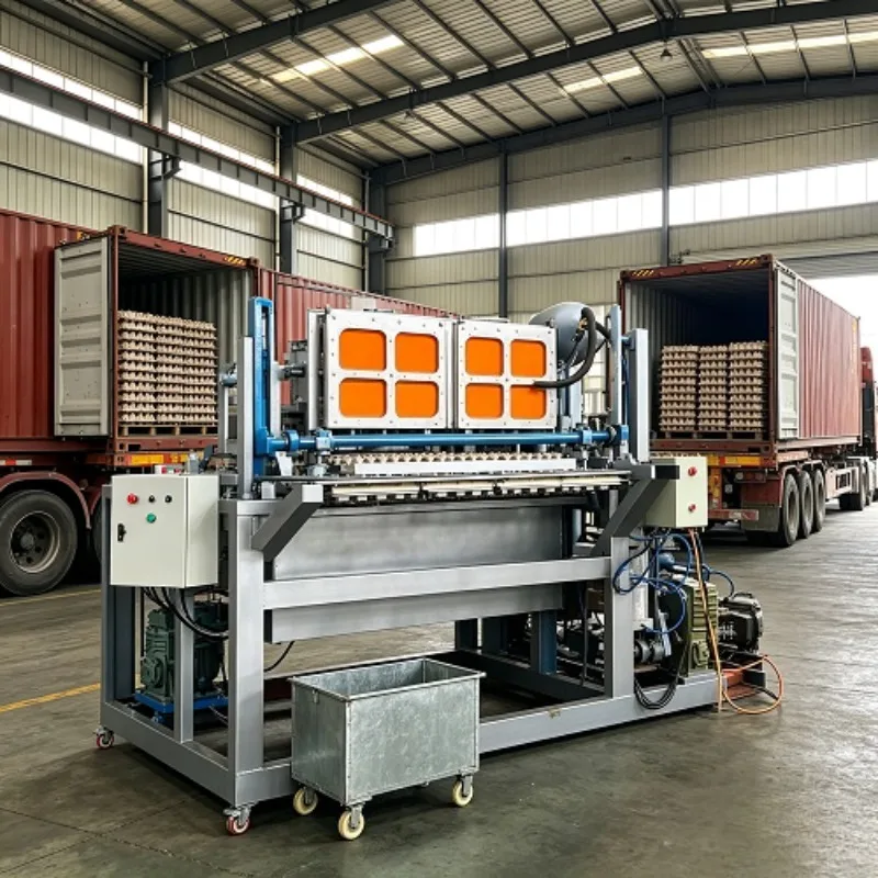 Automatic Mini Machine Making Egg Trays Manufacturing Machine to Produce Egg Tray Production Line