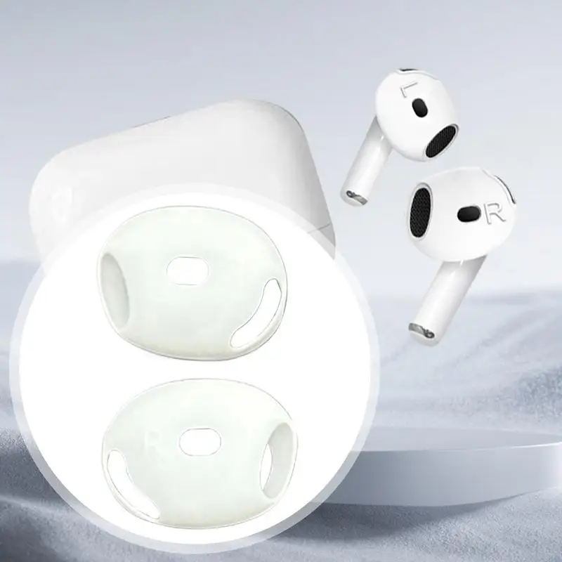 ل AirPods4 سيليكون سماعة نصائح واقية سماعة تلميح حامي لينة سماعات واقية الجلد يغطي سماعة