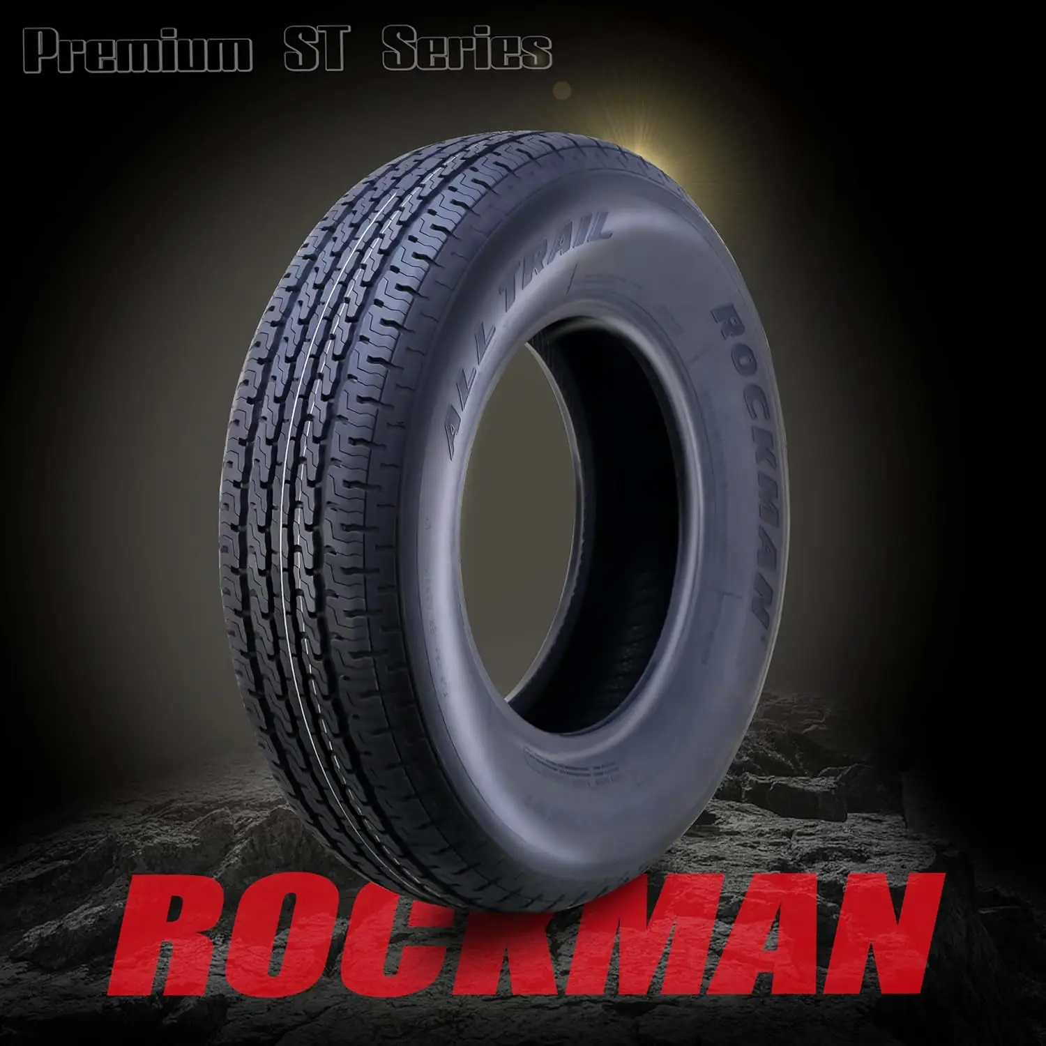 Anhängerreifen ST205/75R14 8-lagiger Lastbereich D 105M Stahlgürtel Radial 11165, Set3-2025 NEU