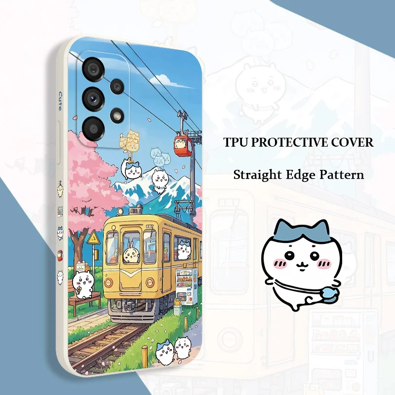 

Green Shade Train Phone Case For Samsung Galaxy A73 A53 A33 A23 A13 A03 A72 A52 A52S A32 A22 A12 A71 A51 A31 A21S Silicone Cover