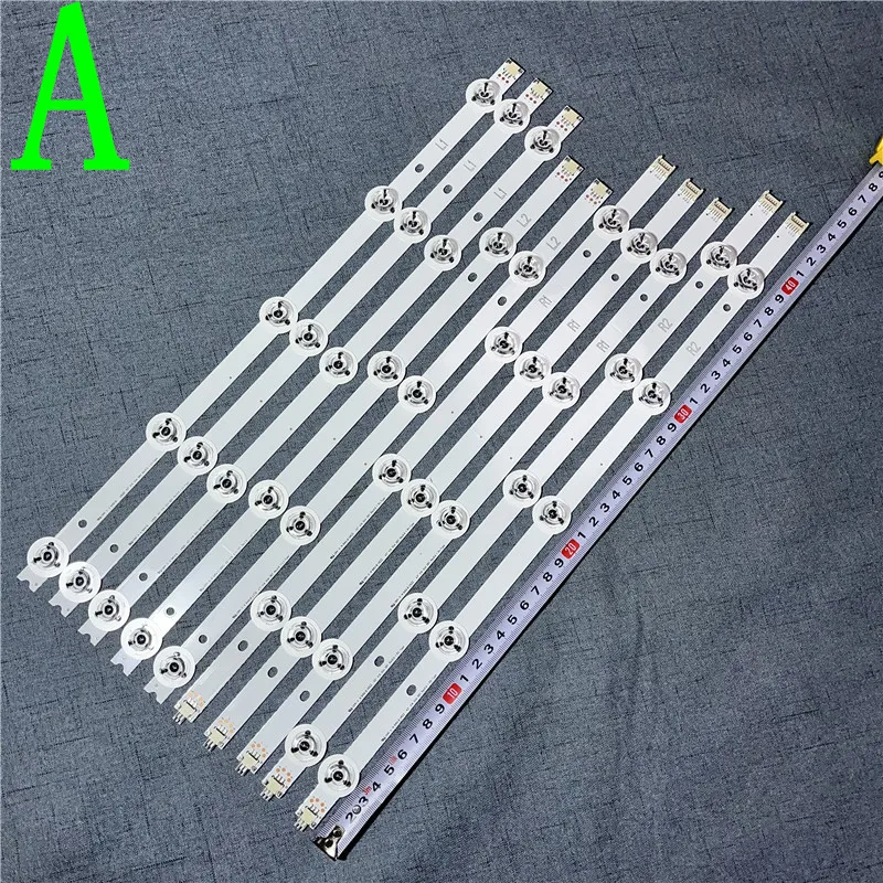 TV Backlight Strip LEDS For  6916L-1683B 6916L-1685B 6916L-1682A  42LB671V 42LB720V 42LB730V 42LB690V 5+4LED 812MM 3V 100%NEW