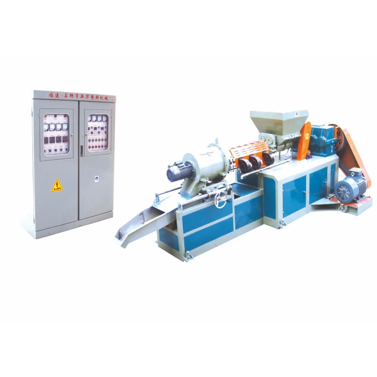 공장 직판 350-400kg/h TPR 수냉식 과립 라인 플라스틱 압출기