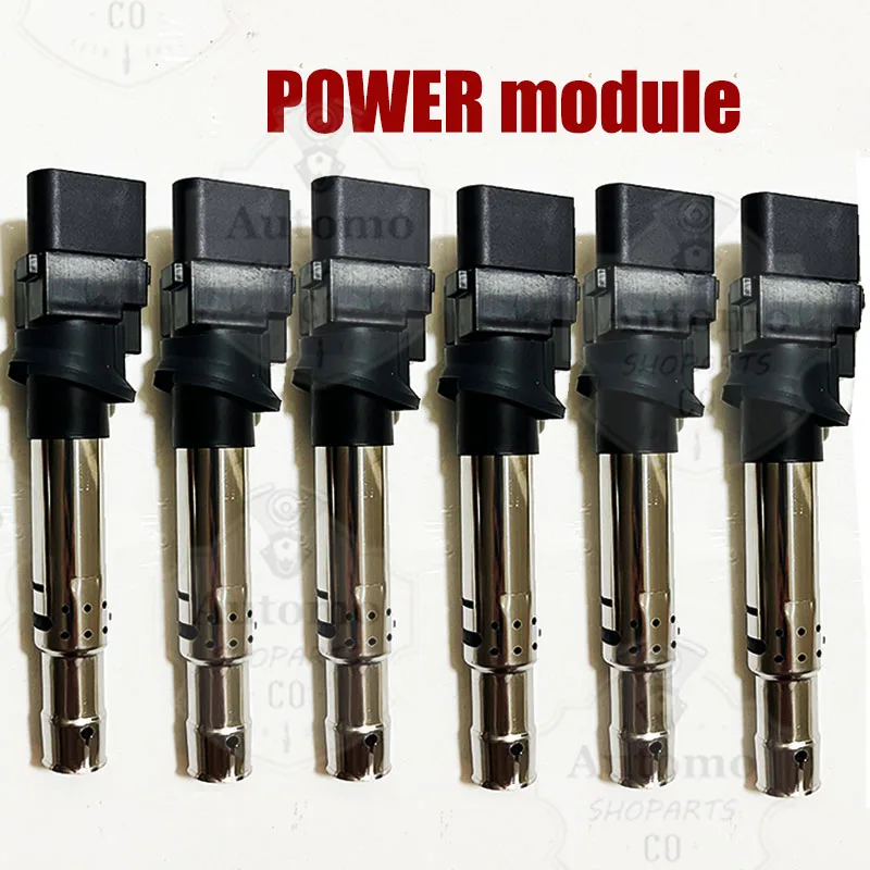 1/6 Ignition Coil 022905715B For Audi Q7 A3 TT Quattro For VW Golf Passat Touareg Phaeton For Porsche Cayenne 95560210103 UF635