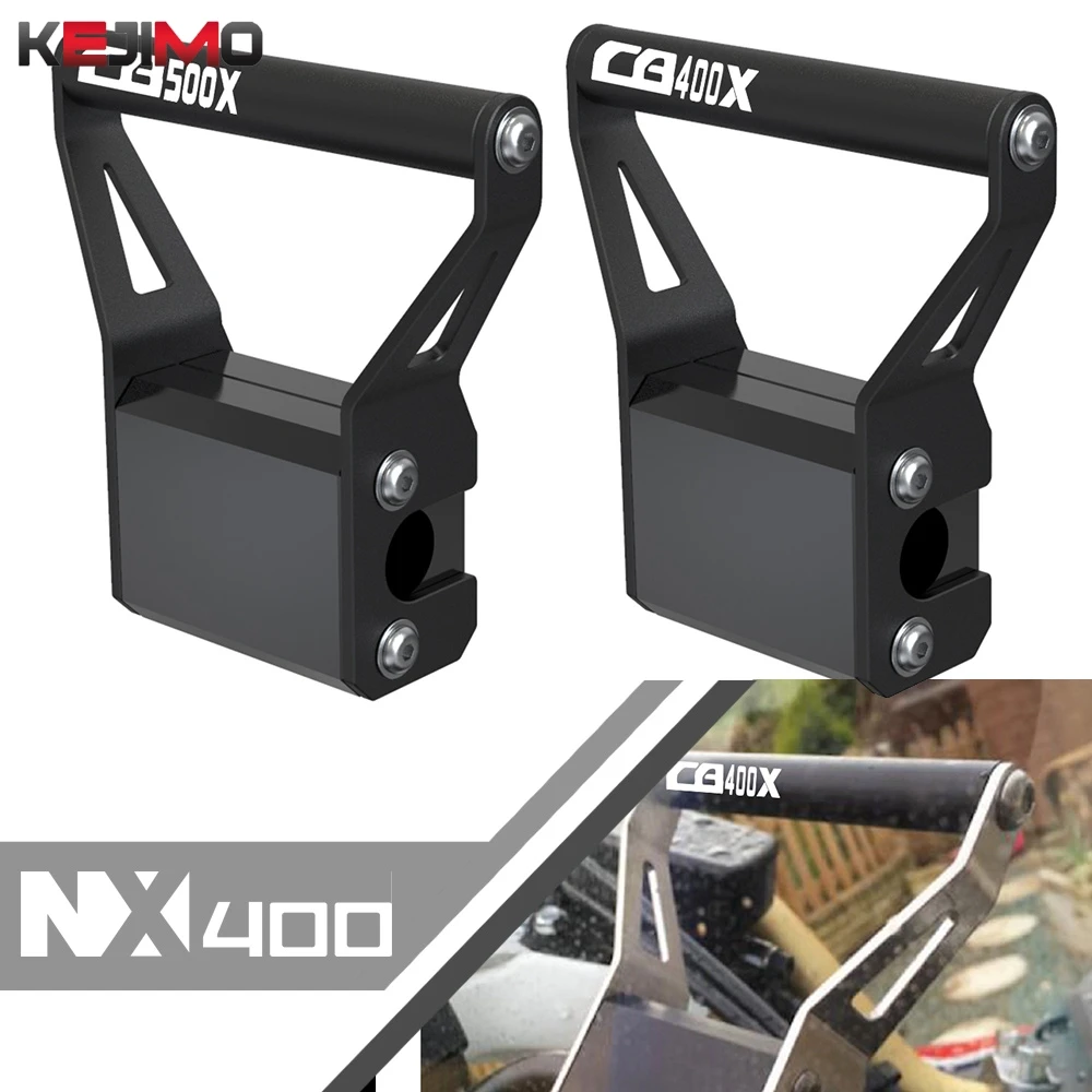 

2025 2026 CB 400X 500X Motorcycle CNC Aluminum GPS Mount Above the Instruments For Honda CRF1000L Africa Twin 16-19 NX400 NX500