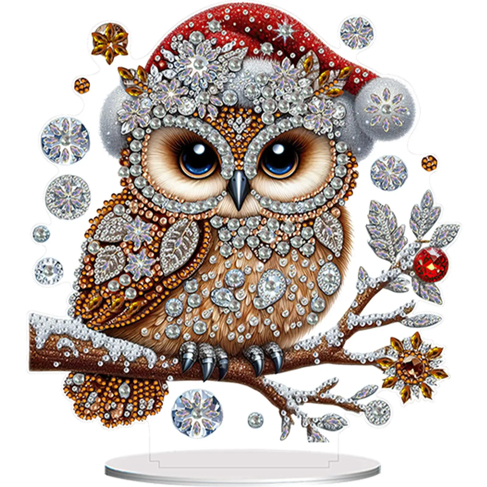 

2D Flat Print Animal DIY Double-Sided Printed Single-Side Drill 5D DIY Diamond Art Tabletop Decorations Bedroom Table Decoration