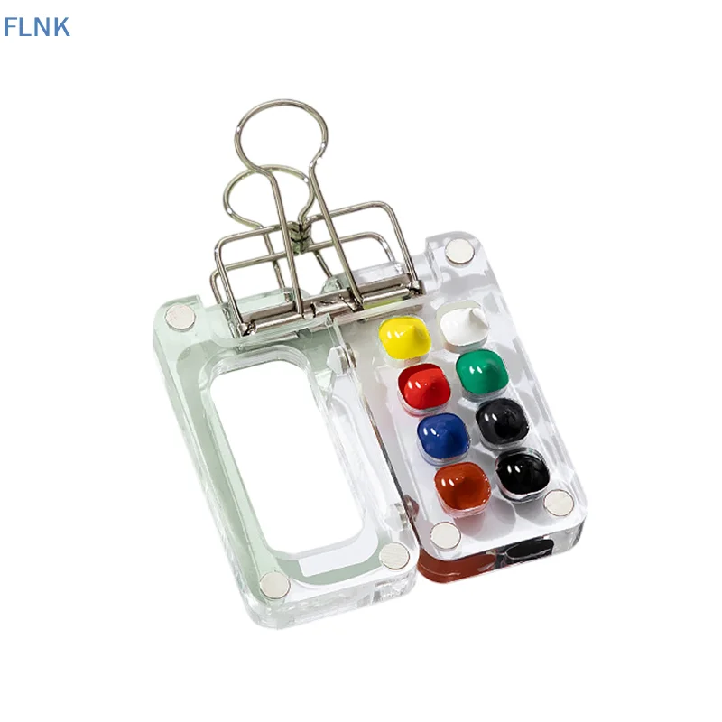 【KC】Travel Watercolour Paint Palette Set Mini Pocket Artist Watercolor Paint Palette Travel Sets For Painters Artists Students