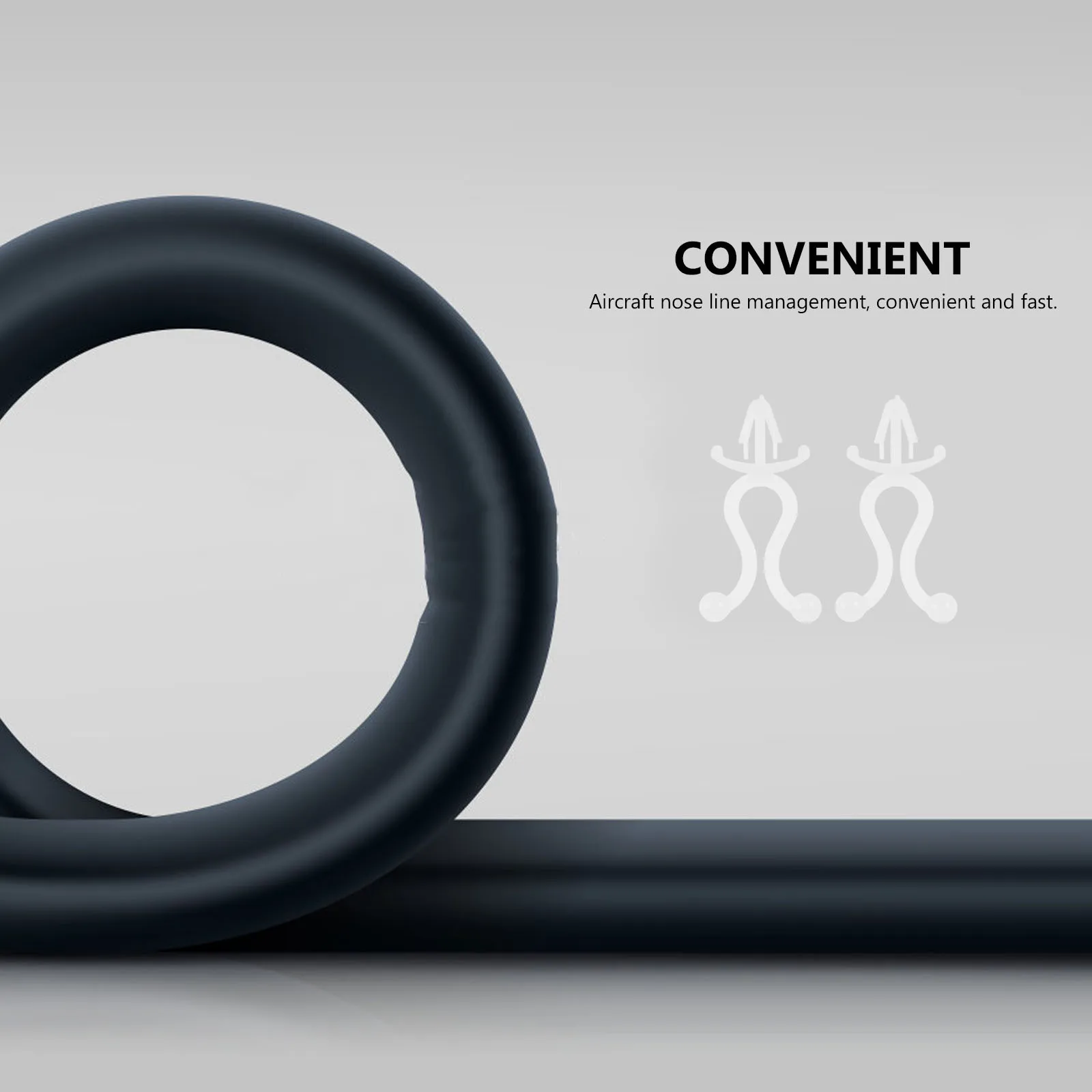 

100Pcs Cord Clips for Wall Cable Clamp Fixing Small Wire Clamps for Neat Wiring Organization Cable Wire Clips Cord Fixing Clamp