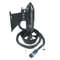 Brushless Motor 65121 2000W Waterproof Underwater Thruster Electric Boat Thruster For ROV RC Boat /Jet Boards