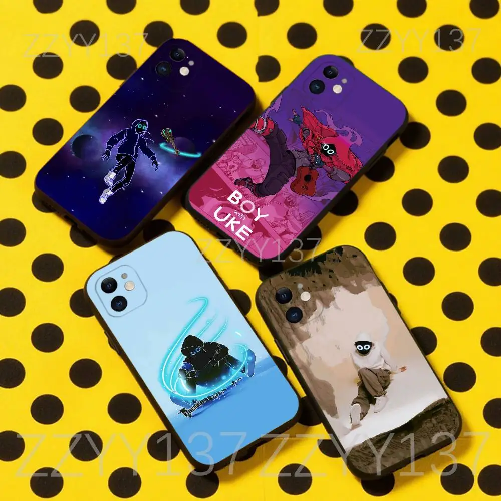 

Boywithuke TOXIC IDGAF Phone Case For iPhone 17,16,15,14,13,12,11,Pro,Max,Plus,Air,X,XS,XR,SE,8,7,Mini,Soft Black Funda
