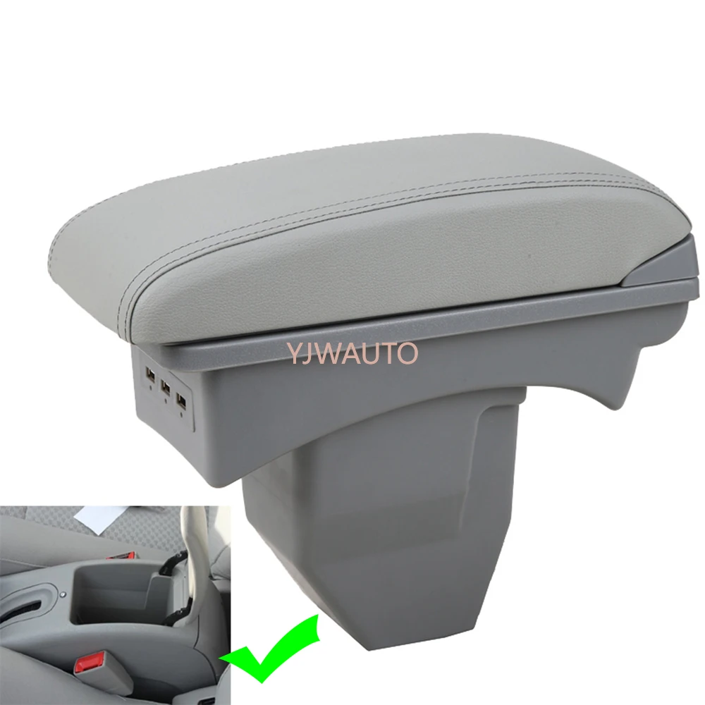 

Armrest For Citroen C-Elysee 2004~2013 Center Console Box Car Arm Rest Ashtray Storage Box with CUP Holder