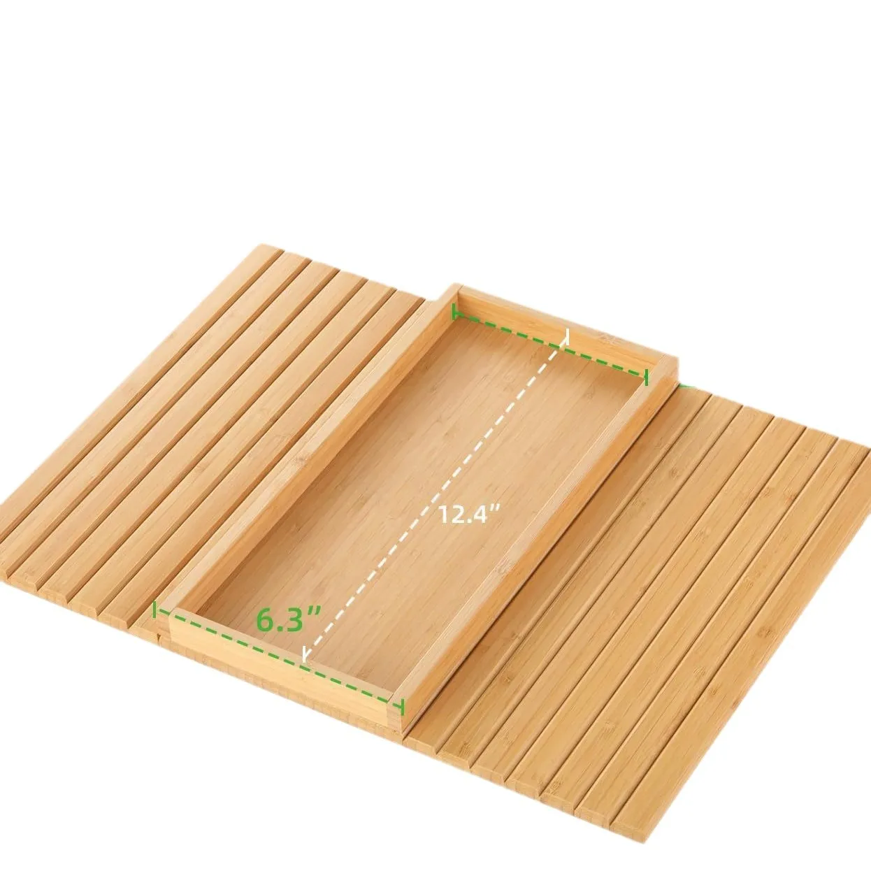 

Portable Solid Wood Sofa Armrest Tray Foldable Multifunctional Home Lazy Snacks Tea Table Modern Simplicity Sofa Storage Shelf