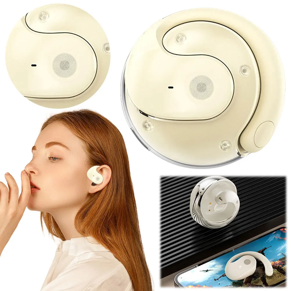 Wireless BT Translation Earbuds Over 70 Languages Language Translator Earbuds Voice Translator Earbuds for Travel Business Gifts