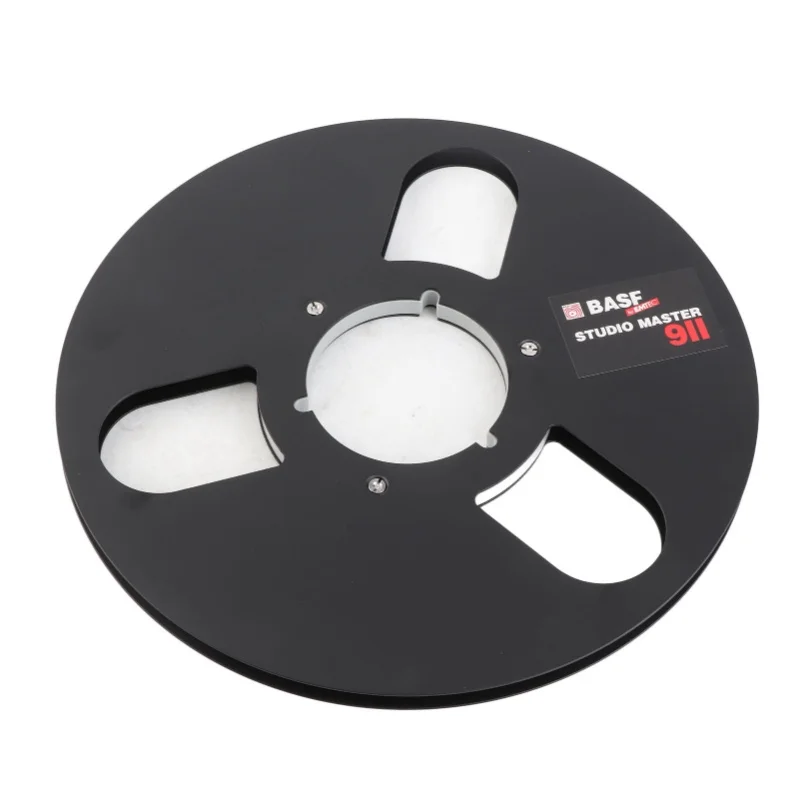 

1/4 10-дюймовая пустая катушка для ленты, катушка из алюминиевого сплава, аксессуар для магнитофона, пустые детали машины для открытия диска для Nab Black