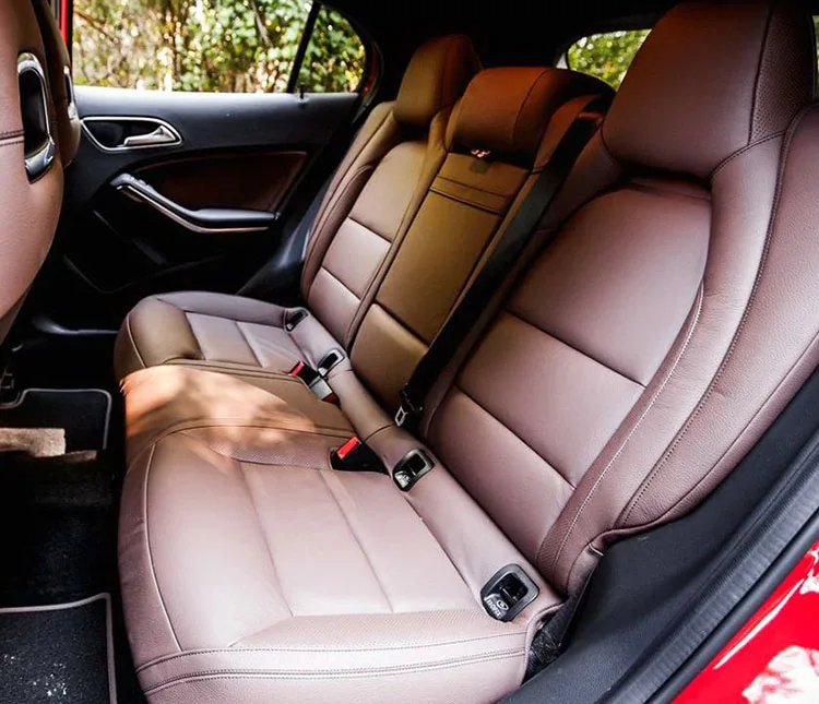 For Mercedes Benz GLA 250 2013 2014 2015 2016 2017 2018 PU Leather Custom Car Seat Covers Set Interior Protector Accessories