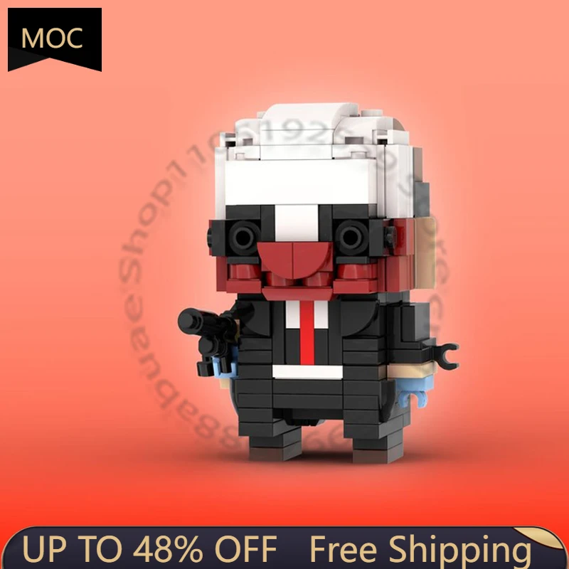 

Набор из 209 деталей: Минифигурка Волк (MOC) — Модульный конструктор, популярная модель, креативный дизайн, игрушка DIY, рождественский подарок