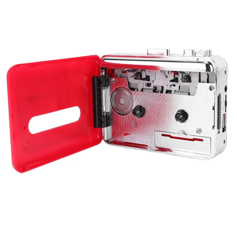 Cassette Tape Player USB Portable Cassette to MP3 Digital Converter with Built in Speaker and 3.5mm Headphone Jack