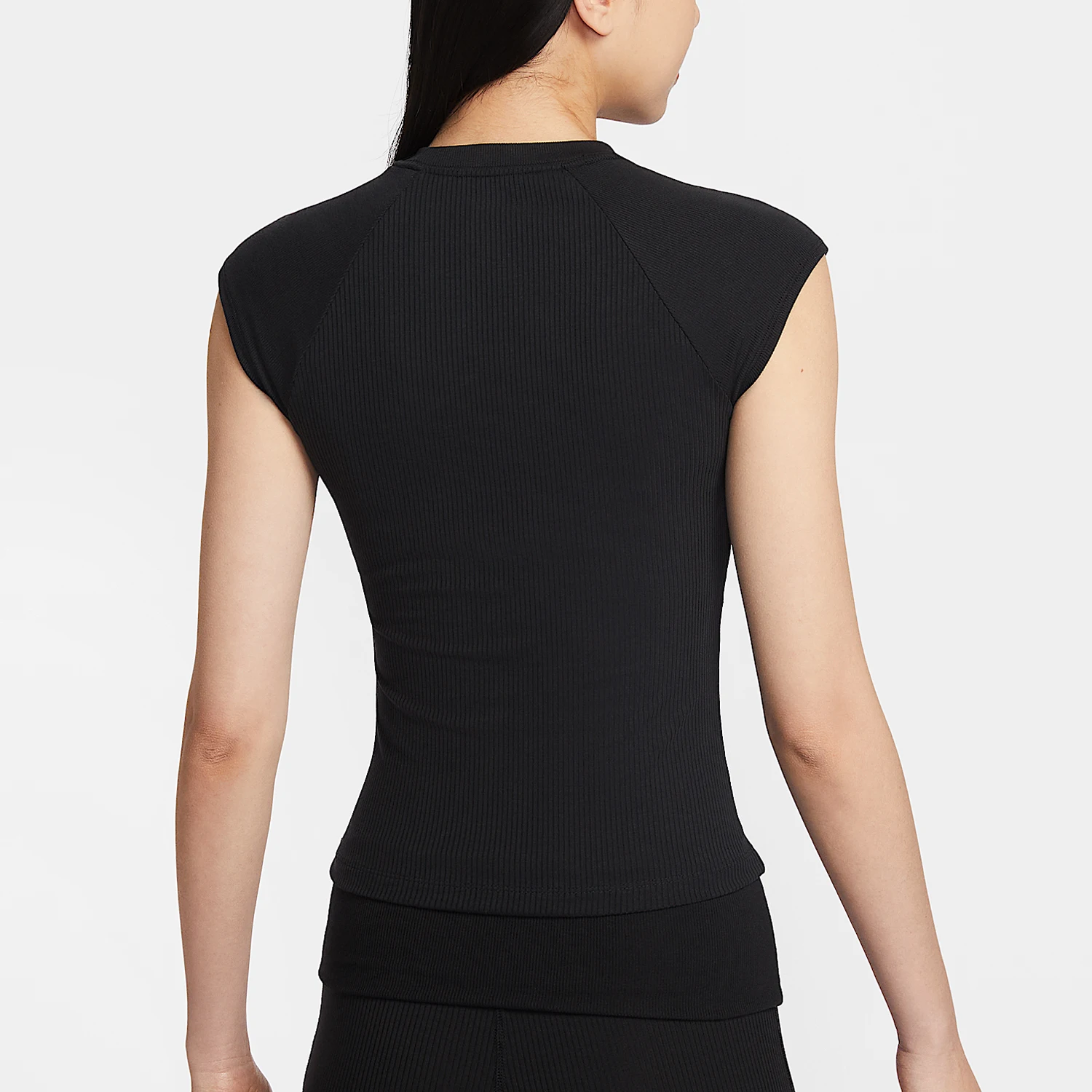 Nike genuine spring edition women's round neck tight knit short sleeved shirt IF0243-010