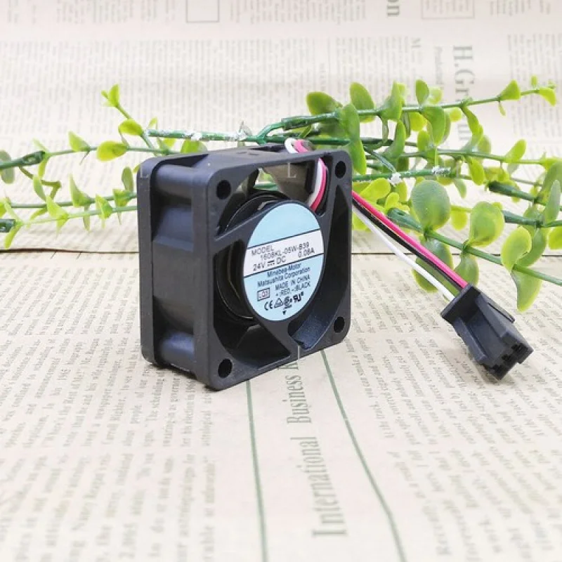 

L Совершенно новый для NMB-MAT 24 В постоянного тока 0,08 А 1608KL-05W-B39 40*40*20 мм Тихий осевой вентилятор