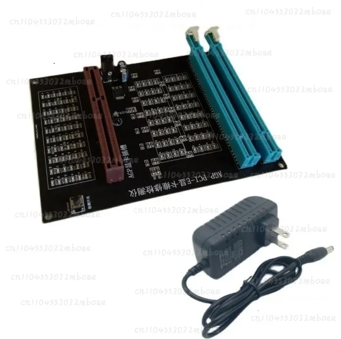 AGP PCI-E Graphics Card Tester, CPU with Lightweight Test Bench, Dummy-load Computer Motherboard Repair Tools