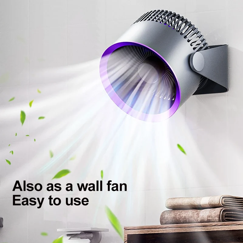 Multifunctional Electric Fan Desktop Circulator Wireless Portable Home Ventilator Kitchen Toilet Wall Ceiling Fan Air Cooler