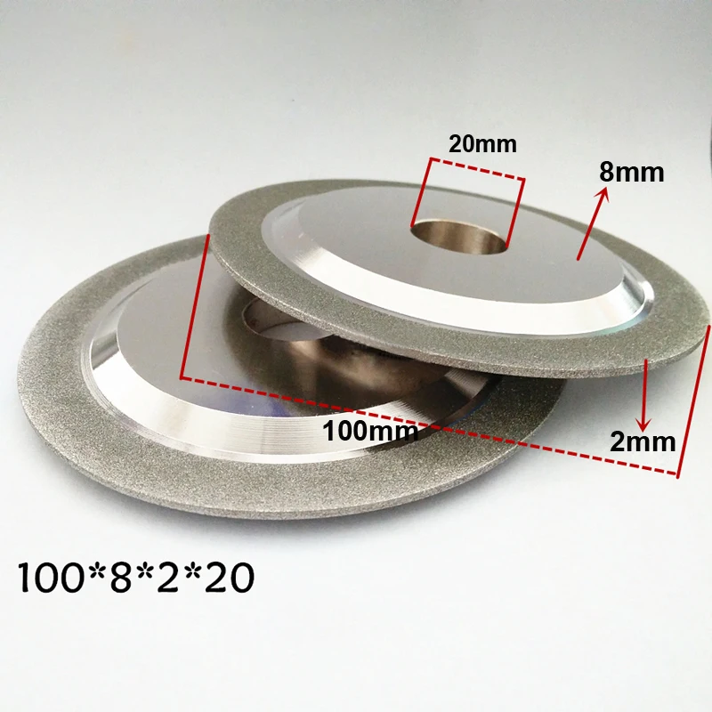 Grinding Wheel Electroplated Diamond Saw Blade Sawtooth Diamond Grinding Wheel Universal Grinding Machine Alloy Cutting Edge