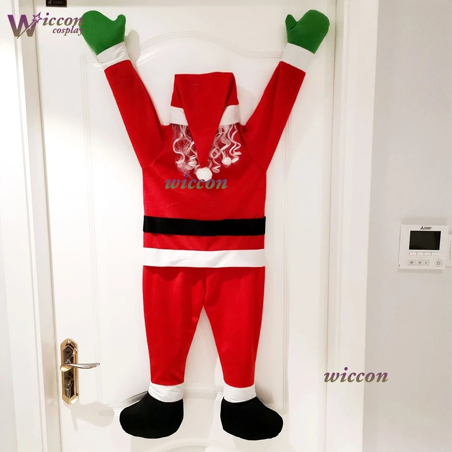 بابي نويل زينة عيد الميلاد مضحك سانتا كلوز تسلق جدار ديكور عيد الميلاد شنقا زخرفة أفخم سانتا هدية السنة الجديدة #3