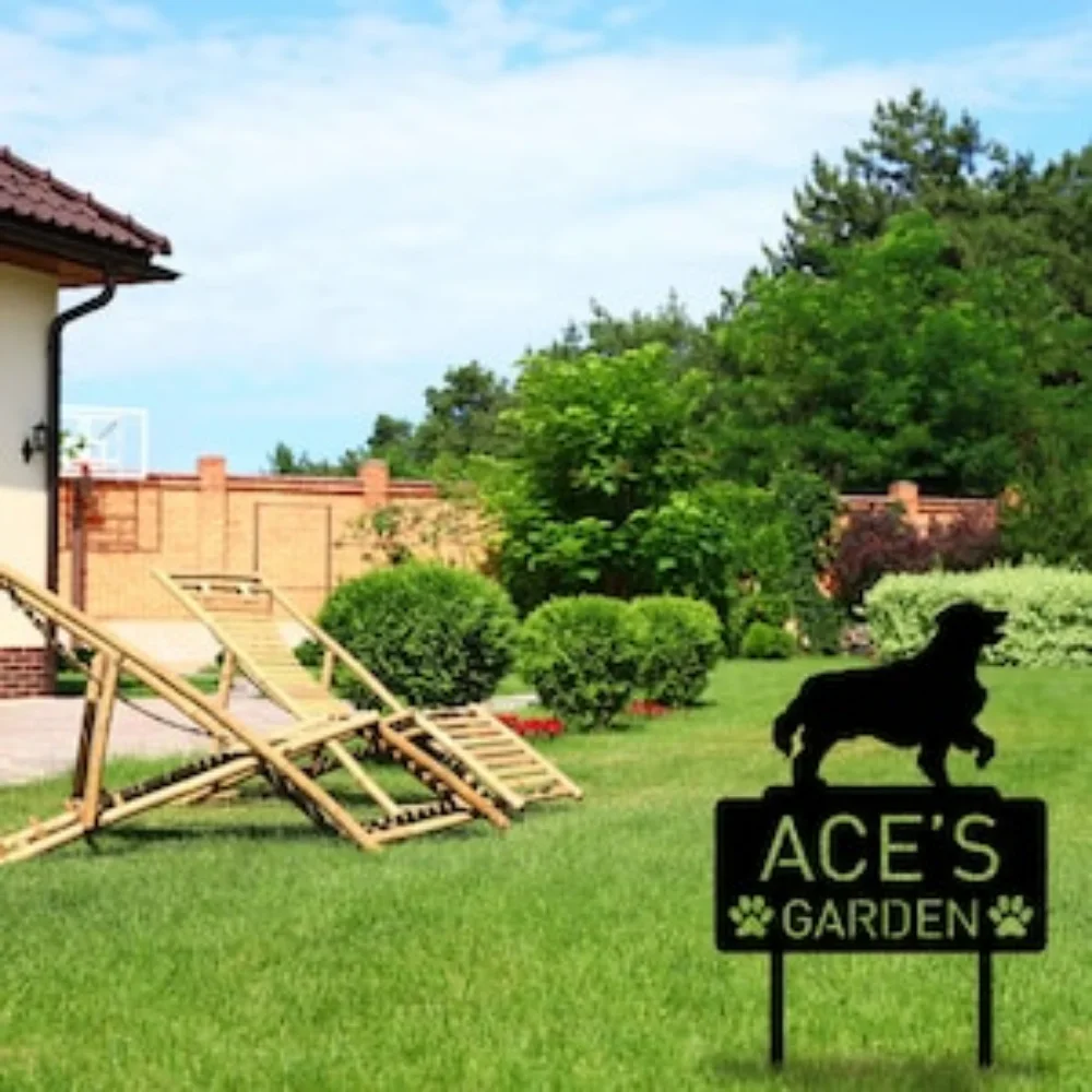 

Custom Pet Metal Memorial Garden Stake Dog Cat Sign Grave Marker Personalized Name Loss Gift Pet Remembrance Charm kayfun