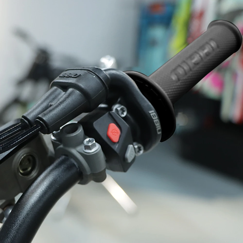 NIBBI Motorrad FCR Vergaser Gaszug Lock-on Griffe Steuerungsbaugruppe für HONDA CRF250-450R KTM EXCF 350 500 Motocross – Detail 1