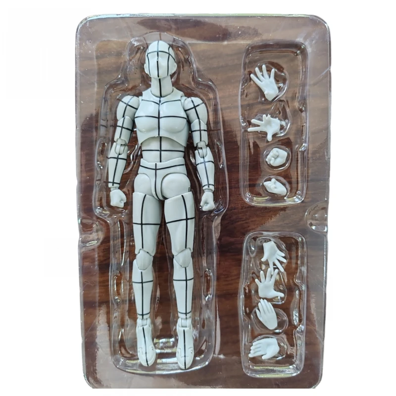 

В наличии Shfiguarts B0dy-Kun Wireframe Серый цвет Ver Sketch Draw Фигурка Художник Художественная роспись Рисунок Манекены Подвижные