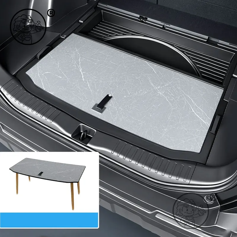 Rear Trunk Lower Storage Box ABS Waterproof Trunk Organizer Tray For Toyota RAV4 XA60 6TH 2026 2027 Interior Stowing Accessories