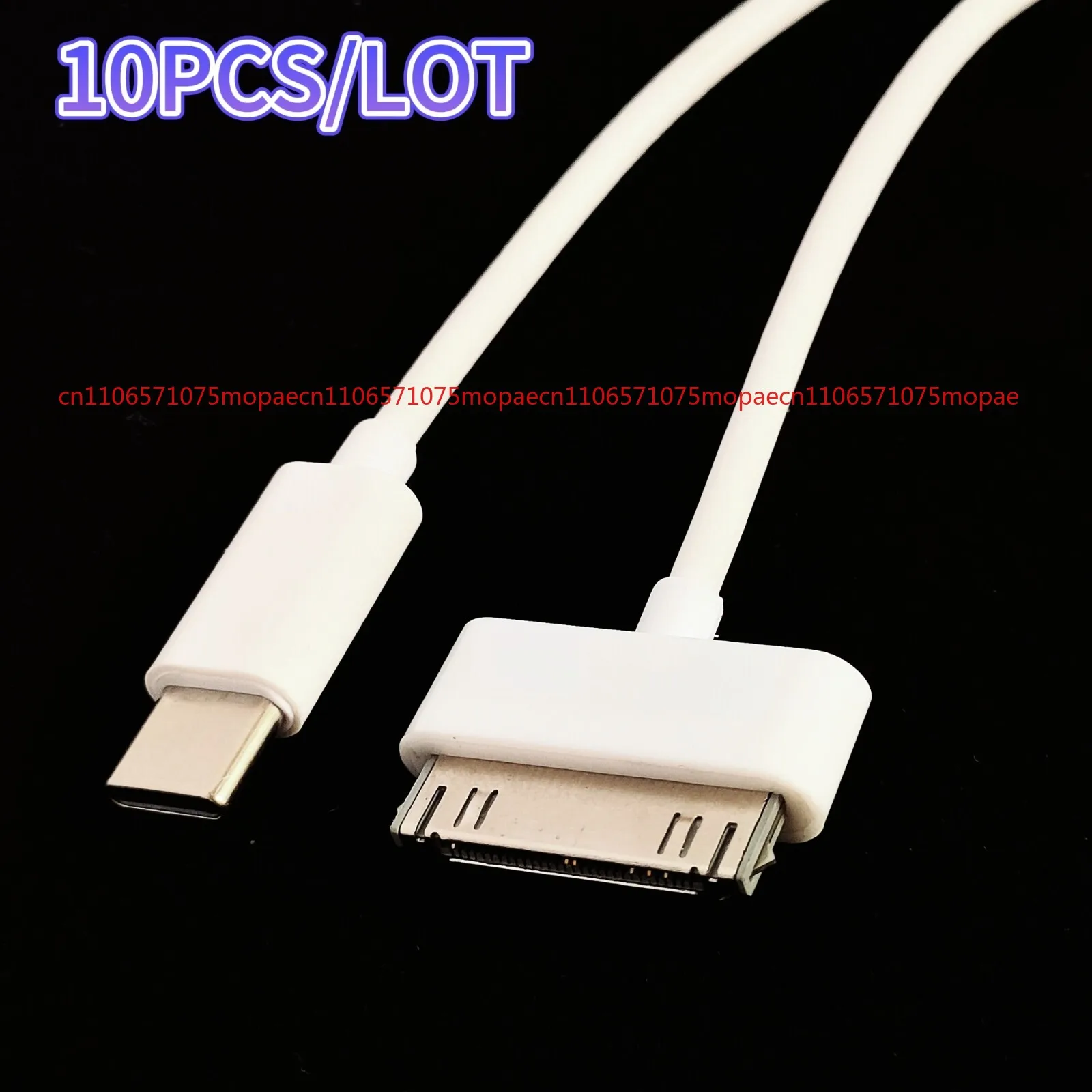 

10PACK 30-контактный кабель USB C для зарядки и синхронизации для старого iPad, iPhone, iPod, 1 м, 3 фута