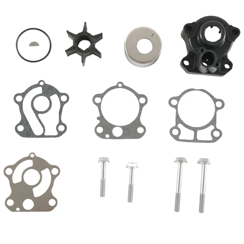 

For For Outboard 2 Stroke 60-90 HP 18-3370 692-W0078 Water Pump Impeller Repair Kit With Housing 692-W0078-02