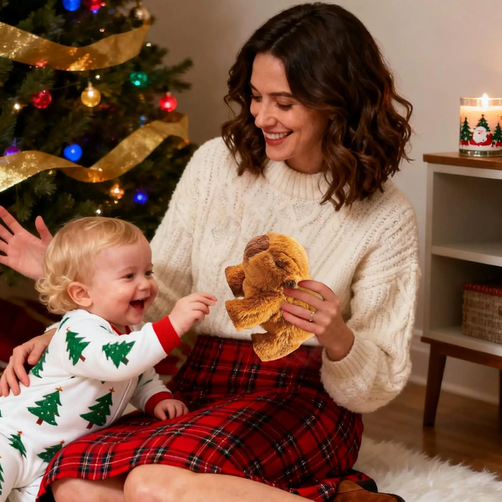 Electric Walking Capybara Interactive Pretend Play Walking Capybara Electronic Toy Pet For Kids Boys Girls Preschoolers Children