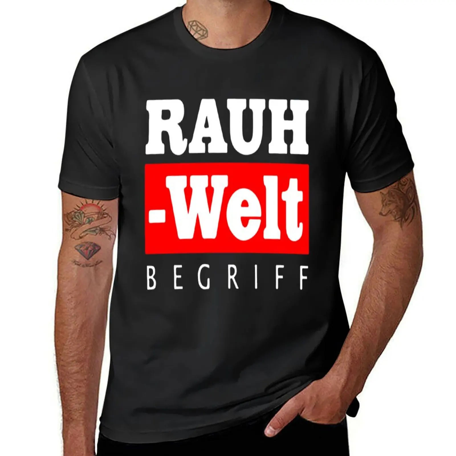 RWB Rauh Welt Begriff, RWB (Rauh Welt Bezeichnung) T-Shirt blacks for a boy men clothes