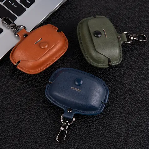 Leather For Sony WF1000XM5 XM4 Bluetooth Earphone Case For Business XM5 4 Earphone Anti Fall Anti Scratch Protective Case