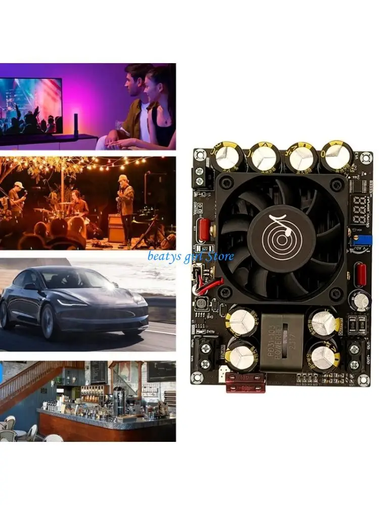 C7AB Compactly Plastic Music Boosting Module Provides Consistent Power Supply To Portable Speakers Power Module