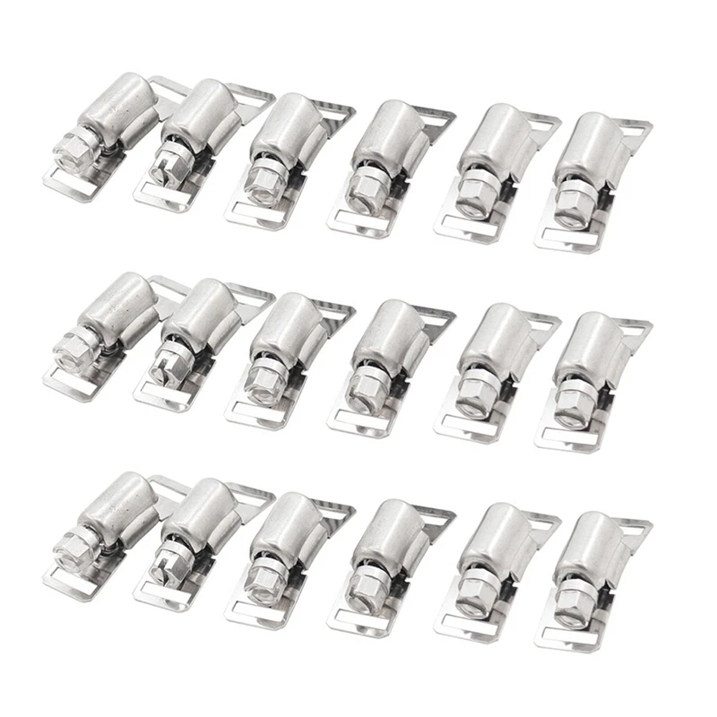 الفولاذ المقاوم للصدأ السحابات دودة المشبك ، المشابك ، مشبك الرأس قابل للتعديل خرطوم الأنابيب المشبك