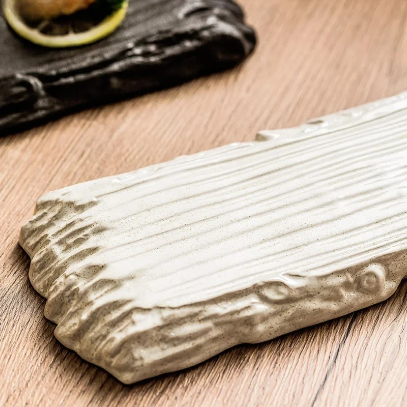 

Керамическая полоска, обеденная тарелка, тарелка для суши, десертные тарелки, тарелка для димсам, тарелка для сашими, тарелки для стейка в стиле вестерн, подносы для закусок, посуда с фруктами