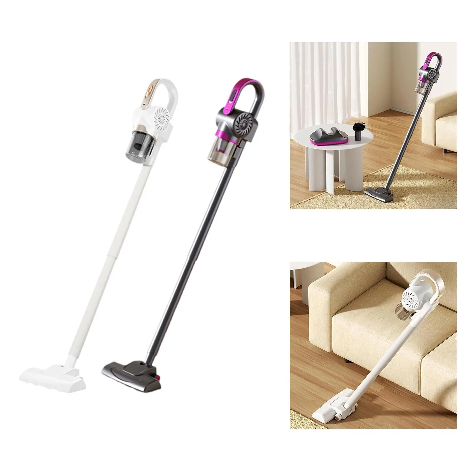 Vacuum vacuum cleaner with light pocket cleaner for sofa cob