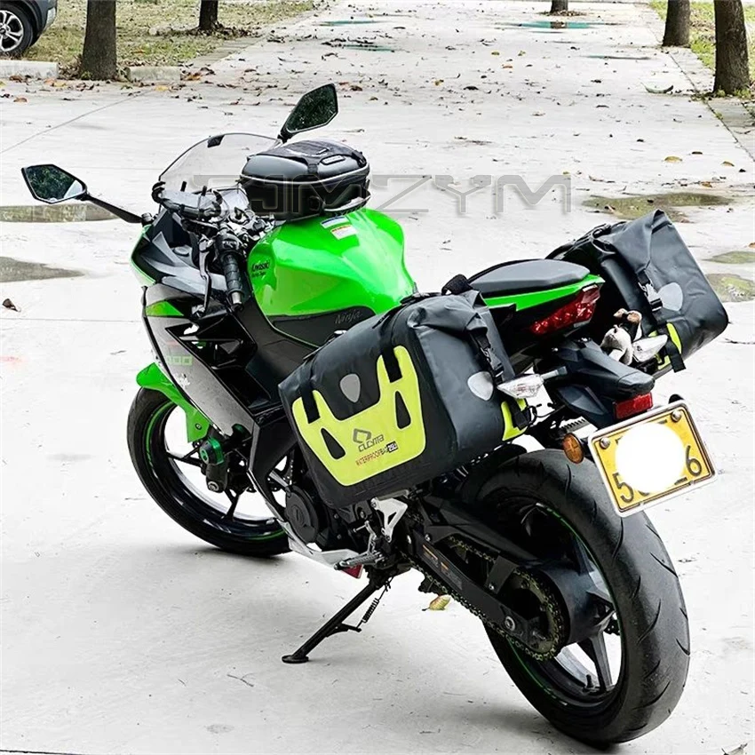 For KAWASAKI Ninja 125 250 400 650 ZX4R ZX6R ZX10R ZX25R ZXRR Motorcycle Tank Bag Luggage Navigation Quick Lock Ba