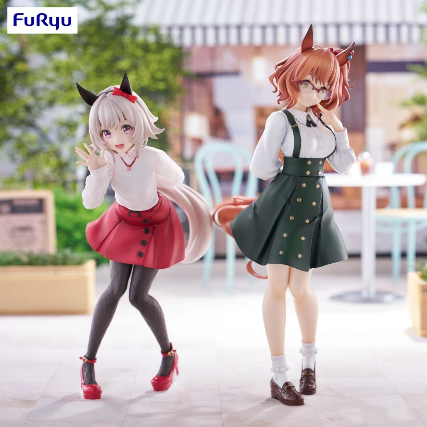 Оригинальная фигурка FuRyu PrettyDerby Trio-Try-iT Curren Chan, анимационная фигурка, коллекционная модель игрушки