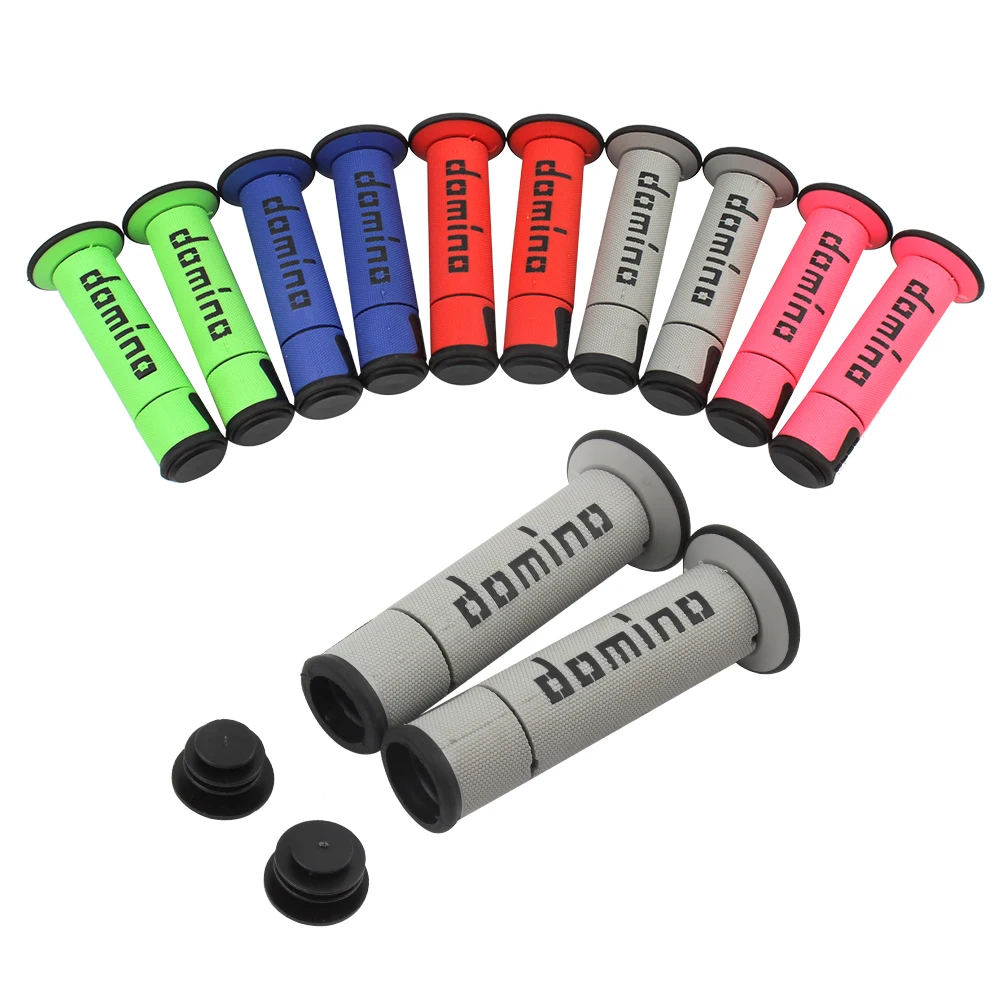 

Universal 7/8" Motorcycle Grips Domino Handles Rubber Handlebar for Off-road Dirt Pitbike Motocross Motorcycle Accessories